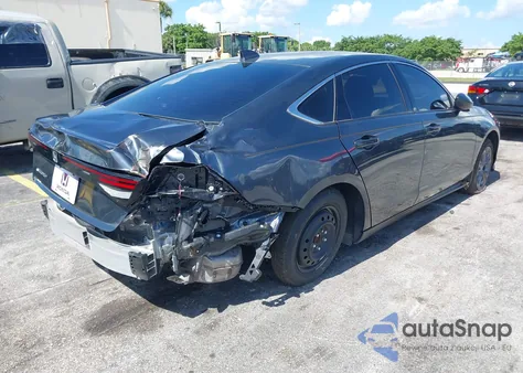 2024 Honda Accord Ex из США, поврежденный, VIN 1HGCY1F30RA050421